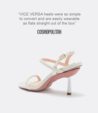 Brooklyn Sandalen in Wit Parel
