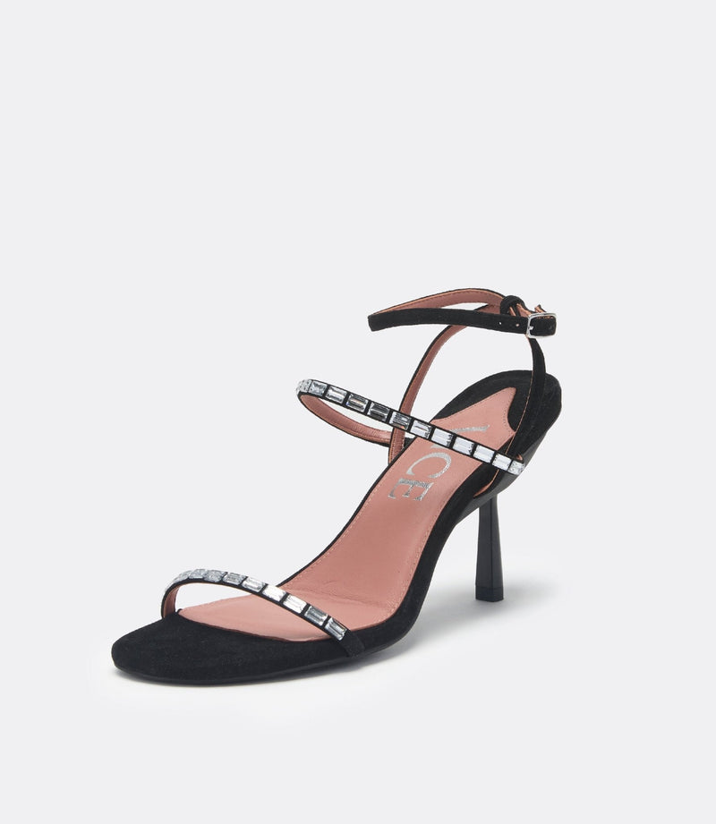 Publicist Pumps in zwart kristal
