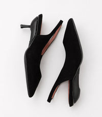 Valentina Pumps in zwart suède